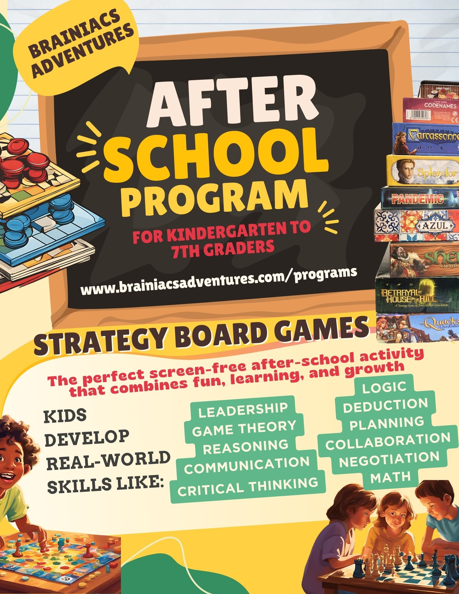 Brainiacs: Board Games and Chess